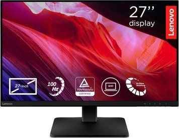 Monitor 27 LENOVO L27qe Black, IPS, 2560x1440 WQHD, 100Hz, 4ms  250cd, CR1000:1, HDR10, HDMI+DP, 68C8GAC3EU 258440 DOXYTERRA.md foto