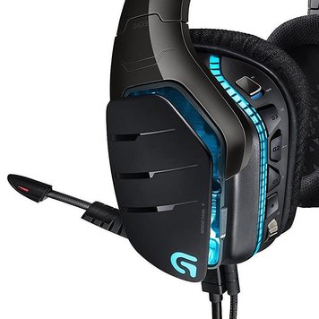 Casti gaming Logitech G633 Artemis Spectrum Black Gaming RGB 7.1 Headset, 7.1 Surround, 40mm PRO-G Driver, Headset: 20Hz-20kHz, Microphone: 100Hz-20kHz, 2m, 981-000605 (casti cu microfon/наушники с микрофоном) 21908 foto