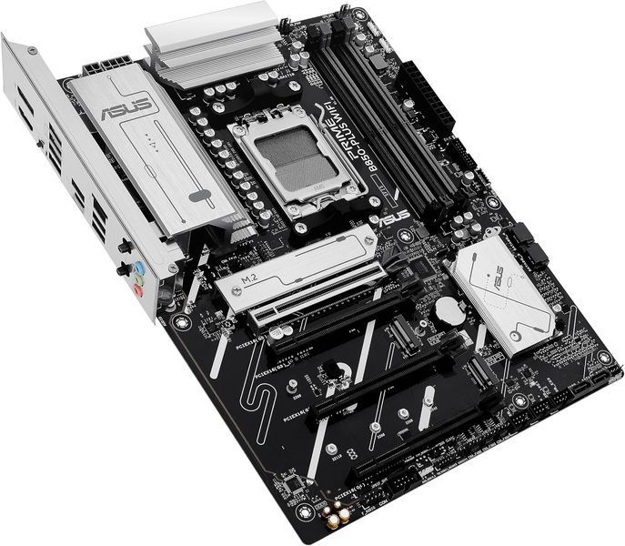 Placa de baza ASUS PRIME B850-PLUS WIFI AMD B850, AM5, Dual DDR5 8000+MHz, PCIe 5.0 x16 slot, HDMI/DisplayPort, USB Type-C, SATA&PCIe RAID, M.2 PCIe 5.0 x4 Socket, 2xM.2 PCIe 4.0 x4, Wi-Fi 6E&BT5.4, 2.5Gb Ethernet, Aura 32921 DOXYTERRA.md foto