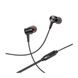 Borofone BM52 black (728906) Revering wired earphones with microphone, Speaker outer diameter 9MM, cable length 1.2m, Microphone 28590 фото 1