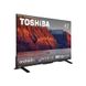 43 LED SMART TV TOSHIBA 43LA2363DG, 1920x1080 FHD, Android TV, Black, SMART TV (Android TV 11), 3 HDMI, 2 USB, DVB-T/T2/C/S2, Optical input, OSD Language: ENG, RO, RU, Dolby Audio Speakers 2x8W, VESA 100x100, 8 kg BLFR 222218 фото 1