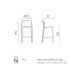 Стул полубарный Nardi NET STOOL MINI AGAVE 40356.16.000 (Стул полубарный для сада и террасы) 33479 фото 2 DOXYTERRA.md
