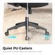 Scaun de birou ergonomic LumiVida Ergonomic Office Chair LV-CH05-11, Black, Breathable Mesh Back, Pneumatic Seat-Height Adjustment,  Adjustable Tilt Back, Nylon Base, 50mm PU Caster, 100mm Class 3 Gas Lift, Weight Capacity 150 Kg 33411 foto 3 DOXYTERRA.md