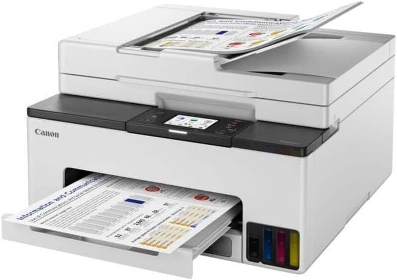 MFD Canon Maxify GX2040 MFD A4, Wi-Fi, Ethernet, Print, Copy, Scan, Fax & Cloud, Up to 600 x 1200 dpi, Hi-Speed USB (B Port), Ethernet: 10/100Mbps (auto switchable), Wi-Fi: IEEE802.11 b/g/n/a/ac 238163 DOXYTERRA.md foto