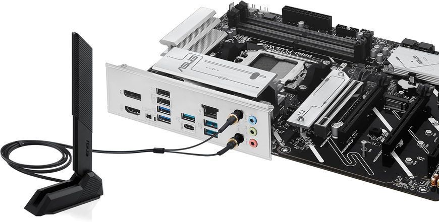 Placa de baza ASUS PRIME B850-PLUS WIFI AMD B850, AM5, Dual DDR5 8000+MHz, PCIe 5.0 x16 slot, HDMI/DisplayPort, USB Type-C, SATA&PCIe RAID, M.2 PCIe 5.0 x4 Socket, 2xM.2 PCIe 4.0 x4, Wi-Fi 6E&BT5.4, 2.5Gb Ethernet, Aura 32921 DOXYTERRA.md foto
