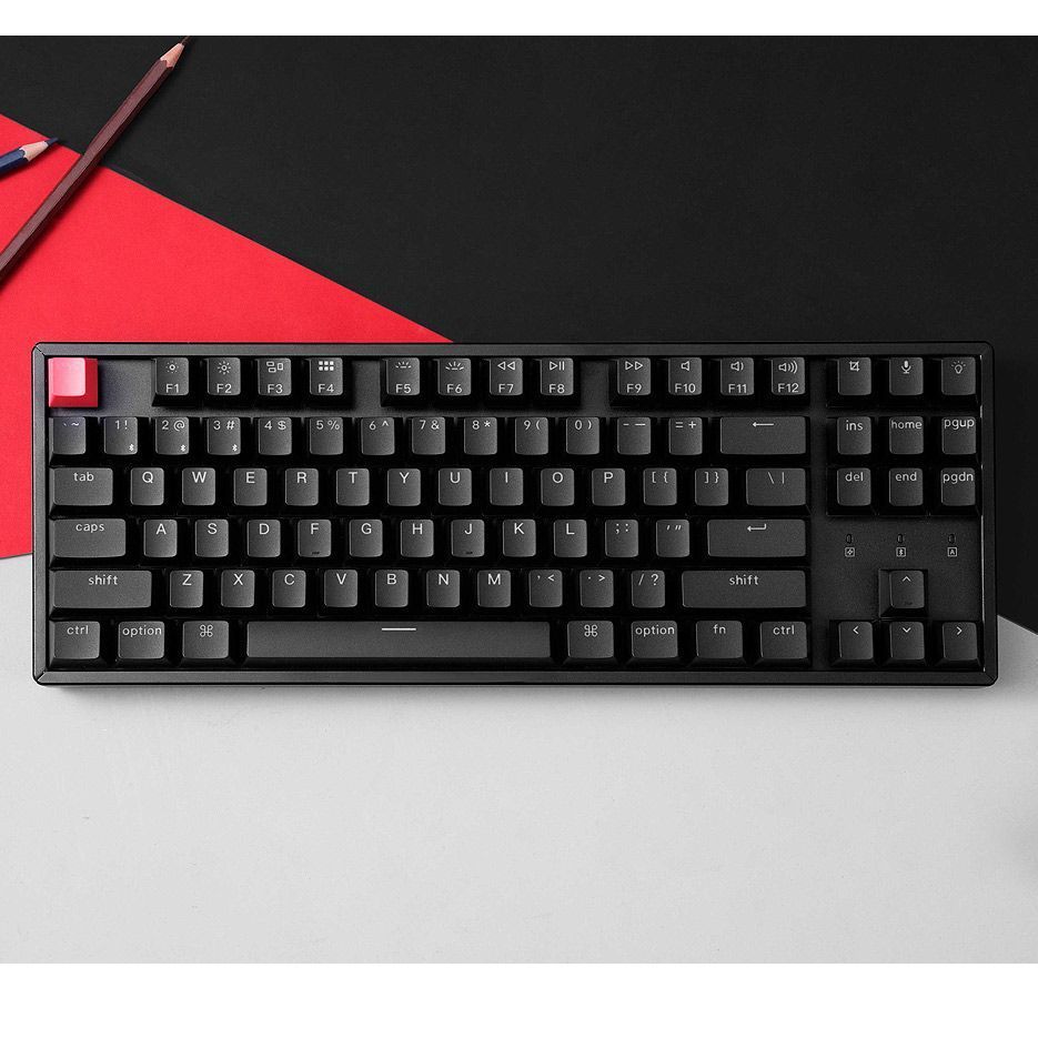 Keychron C3 Pro 8K – Tastiera Meccanica 80% TKL ISO-IT Con Polling Rate 8000Hz, QMK, Hot-Swap E Switch Super Banana
