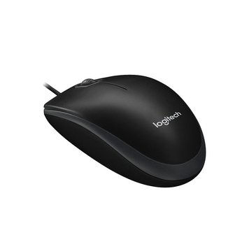 Logitech B100 Optical Mouse (black), USB, 910-003357 (mouse/мышь) 20089 foto