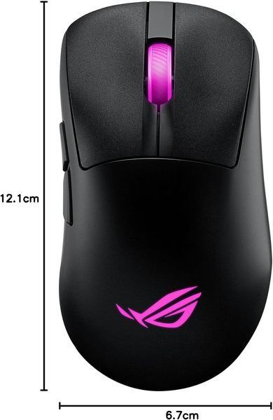 Gaming Wireless Mouse Asus ROG Keris II Origin Black, 42000 dpi, USB, 90MP04A0-BMUA00 262592 DOXYTERRA.md foto