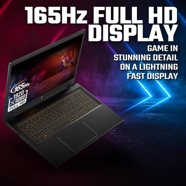Laptop Acer 15.6 Nitro V 15 AI ANV15-42 Obsidian Black, AMD Ryzen 7 7445HS, 16Gb, 512Gb, GeForce RTX 4050 6Gb, 15.6 FHD (1920x1080) 165Hz Non-glare, HDMI, Gbit Ethernet, 802.11ax, USB4, USB-A, HD Web, Linux, Illum Keyb, NH.U31EU.00A 246852 DOXYTERRA.md foto