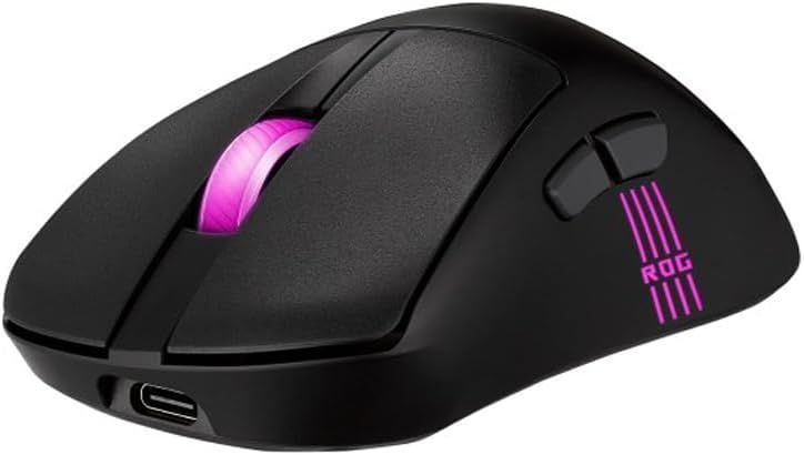Gaming Wireless Mouse Asus ROG Keris II Origin Black, 42000 dpi, USB, 90MP04A0-BMUA00 262592 DOXYTERRA.md foto