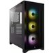 Корпус Case Middletower Corsair iCUE 4000X RGB Tempered Glass Mid-Tower ATX Case Black no PSU, Gaming, USB 3.1 Type-C, USB 3.0, Audio-out, 3x120mm AirGuide RGB Fans, CC-9011204-WW (carcasa/корпус) 31168 фото 1