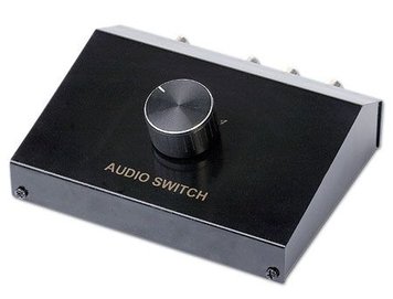 Gembird DSA-4 4-way Audio signal input manual box, Переключатель аудио сигналов 13978 фото