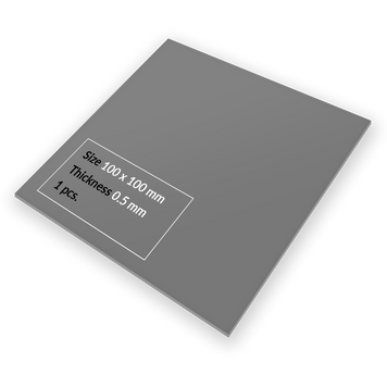 Pad Termic Arctic Premium Performance Thermal Pad TP-4 Grey, 100x100mmx0.5mm, Continuous Use Temperature -40-150&deg;C, 3.4 g/cmі, ACTPD00062A 33539 DOXYTERRA.md foto