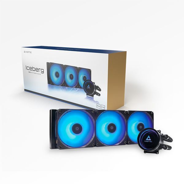 Sistem de racire cu lichid Chieftec Iceberg 360 A-RGB Multi Compatible All-In-One CPU Water Cooler, Intel 1851/1700/1200/115X AMD AM5, AM4, Pump: 1800&ndash;2700rpm, 3x120mm A-RGB Fan 500&ndash;2200rpm, Airflow 64.72 cfm, Fluid Dynamic Bearing, CLC-360-RGB 32473 DOXYTERRA.md foto