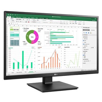 Monitor 23.8 TFT IPS LED LG 24BN550Y-B Black, 75Hz refresh rate, 0.2745mm, WIDE 16:9, 5ms, Pivot, Speakers 2x1.2W, 1000:1, H: 50-61KHz, V: 56-75Hz, 1920x1080 Full HD, DVI/HDMI/Display Port 1.2 (monitor/Монитор) 30723 foto