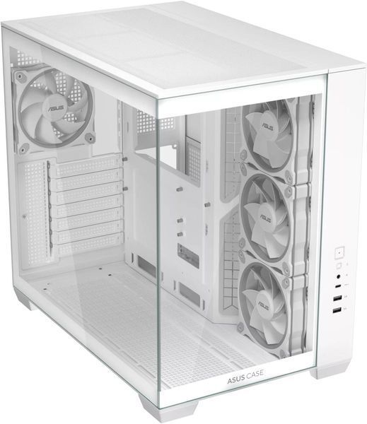Carcasa Case ATX ASUS A32 PLUS TG ARGB White no PSU, Tempered Glass Front & Side, 3x120 mm ARGB Fans Side, 1x120 mm ARGB Fan Rear, 2xUSB 3.0, USB 3.2 Gen2 Type C, Audio-out&Mic 33177 DOXYTERRA.md foto