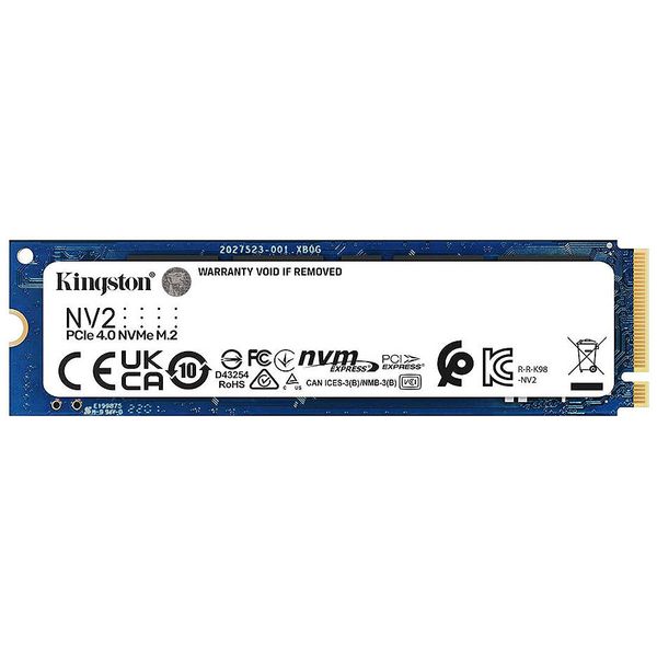 500GB SSD M.2 Type 2280 PCIe 4.0 x4 NVMe Kingston NV2 SNV2S/500G, Read 3500MB/s, Write 2100MB/s 30565 foto