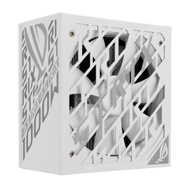 Блок питания 1000W ATX Power supply ASUS ROG-STRIX-1000P-GAMING-WHITE, 1000W, 80 Plus Platinum, ATX 3.1, PCI-E Gen 5 Cable, ROG heatsinks, 135mm Axial-tech fan, dual ball fan bearings, 0dB technology, fully modular cables 33136 DOXYTERRA.md фото