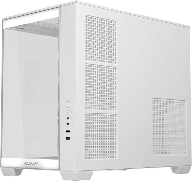 Carcasa Case ATX ASUS A32 PLUS TG ARGB White no PSU, Tempered Glass Front & Side, 3x120 mm ARGB Fans Side, 1x120 mm ARGB Fan Rear, 2xUSB 3.0, USB 3.2 Gen2 Type C, Audio-out&Mic 33177 DOXYTERRA.md foto