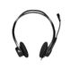 Casti cu microfon Logitech 960 Black USB PC Stereo Headset, Headset: 20–20,000 Hz, Mic: 100–16,000 Hz, 2.4m, 981-000100 (casti cu microfon/наушники с микрофоном) 11867 foto 2