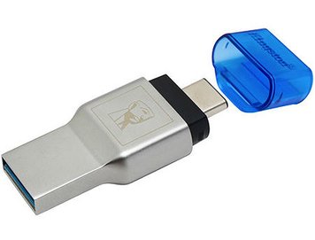 Kingston FCR-ML3C MobileLite Duo 3C Card Reader, USB 3.0, USB Type-A and USB Type-C 24832 фото