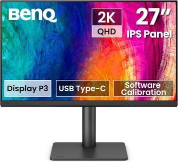 Monitor 27 BenQ PD2706QN, Black, IPS, 2560x1440 WQHD, 100Hz, 5ms, 350cd, CR1000:1, HDR10, HDMI+DP+USB+TypeC, Speakers, Pivot 235624 DOXYTERRA.md foto