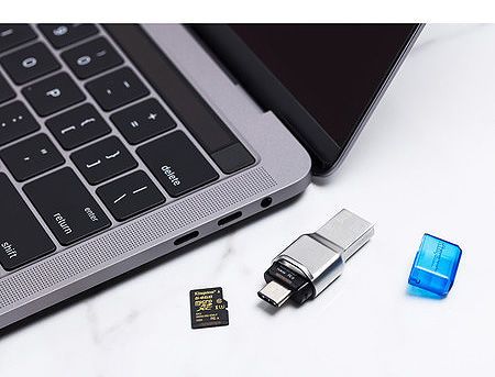 Kingston FCR-ML3C MobileLite Duo 3C Card Reader, USB 3.0, USB Type-A and USB Type-C 24832 фото