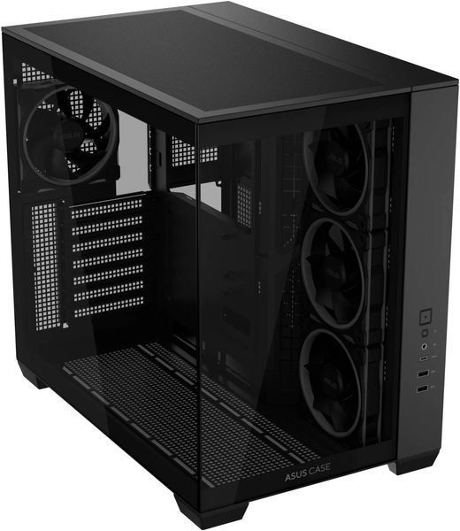 Carcasa Case ATX ASUS A32 PLUS TG ARGB Black no PSU, Tempered Glass Front & Side, 3x120 mm ARGB Fans Side, 1x120 mm ARGB Fan Rear, 2xUSB 3.0, USB 3.2 Gen2 Type C, Audio-out&Mic  33178 DOXYTERRA.md foto