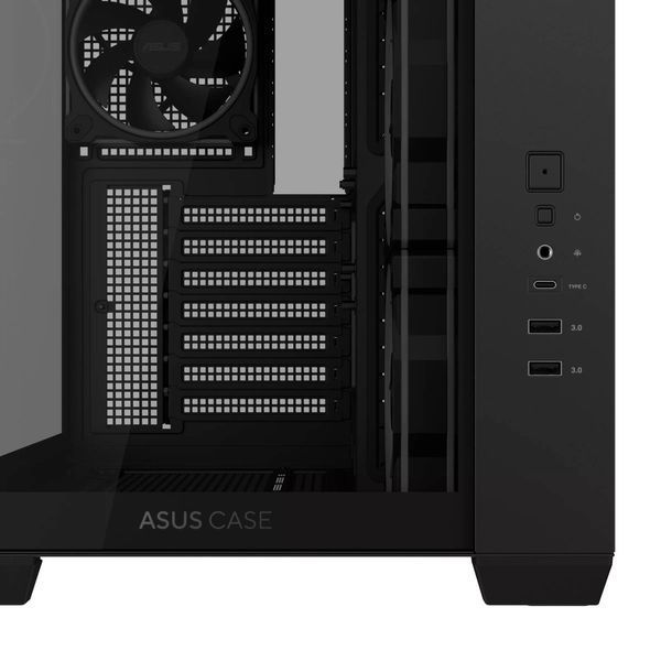 Carcasa Case ATX ASUS A32 PLUS TG ARGB Black no PSU, Tempered Glass Front & Side, 3x120 mm ARGB Fans Side, 1x120 mm ARGB Fan Rear, 2xUSB 3.0, USB 3.2 Gen2 Type C, Audio-out&Mic  33178 DOXYTERRA.md foto
