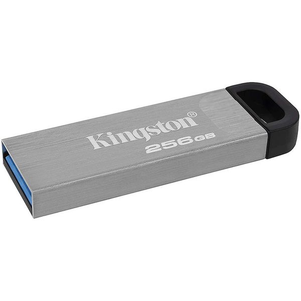 Memorie 256GB USB3.2 Kingston DataTraveler Kyson Silver, Metal casing, Compact and lightweight DTKN/256GB (Read 200 MByte/s, Write 60 MByte/s) (memorie portabila Flash USB/внешний накопитель флеш память USB) 30727 foto