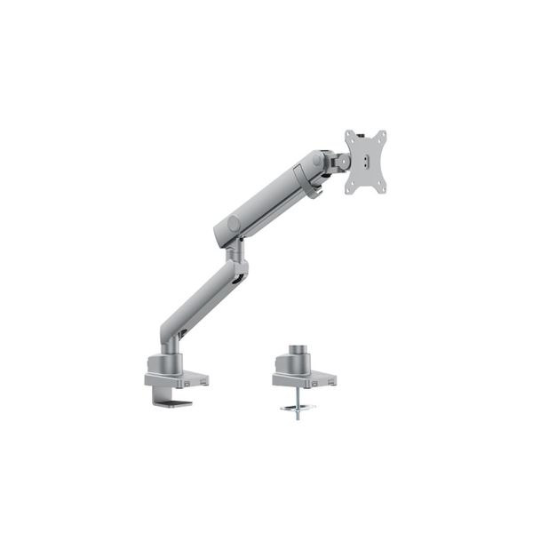 Brateck LDT84-C012 Mechanical Spring Monitor Arm for 1 monitor, Clamp/Grommet, 17"-40", Tilt Range +45° ~ -45°; Swivel Range +90° ~ -90°; Screeen Rotation 360°, VESA: 75x75, 100x100, Arm Extend: 467mm, Weight Capacity per screen up to 12 Kg 32034 фото