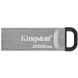 Memorie 256GB USB3.2 Kingston DataTraveler Kyson Silver, Metal casing, Compact and lightweight DTKN/256GB (Read 200 MByte/s, Write 60 MByte/s) (memorie portabila Flash USB/внешний накопитель флеш память USB) 30727 foto 2