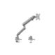 Brateck LDT84-C012 Mechanical Spring Monitor Arm for 1 monitor, Clamp/Grommet, 17"-40", Tilt Range +45° ~ -45°; Swivel Range +90° ~ -90°; Screeen Rotation 360°, VESA: 75x75, 100x100, Arm Extend: 467mm, Weight Capacity per screen up to 12 Kg 32034 foto 1