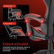 Scaun de gaming LumiVida Gaming Chair with Headrest & Lumbar Support LV-CH06-12-04, Black/Red, PVC Leather, Linkage Armrest, 320mm Nylon Plastic Base, 50mm Nylon Caster, 100mm Class 2 Gas Lift, Footrest, Weight Capacity 120 Kg (Scaun de gaming cu tetieră  33424 foto 9 DOXYTERRA.md