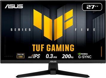 Monitor 27 ASUS TUF Gaming VG279Q5A Fast IPS Gaming Monitor WIDE 16:9, 0.311, 1ms, 200Hz, FreeSync&G-Sync, Contrast 1000:1, H:240-240kHz, V:48-200Hz, 1920x1080 Full HD, Speakers 2x2W, 2xHDMI v2.0/Display Port 1.4 33344 DOXYTERRA.md foto