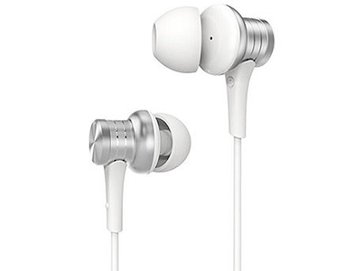 Borofone BM22 silver (095453) Boundless universal earphones with mic, Speaker 10mm, Cable length 1.2m, Microphone, support for Apple and Android 26116 foto