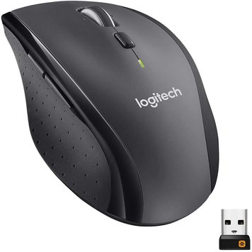 Мышь беспроводная Logitech M705 Marathon Wireless Mouse Charcoal, USB 910-006034 (mouse fara fir/беспроводная мышь) 29228 фото