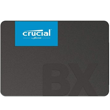 500GB SSD 2.5" Crucial BX500 CTCT500BX500SSD1, Read 550MB/s, Write 500MB/s, SATA III 6.0 Gbps 30564 фото