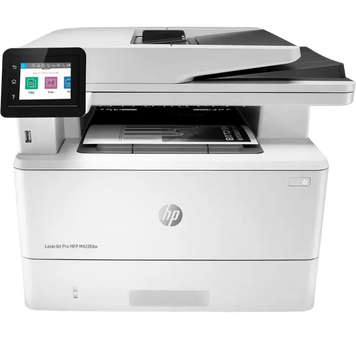 MFP HP LaserJet Pro 4103fdw MFD, A4, Functions: Print, copy, scan, fax, 512 MB, 1200 x 1200 dpi, up to 4800 x 600 dpi, 1 Hi-Speed USB 2.0; 1 rear host USB; 1 Front USB port; Gigabi Ethernet LAN 10/100/1000BASE-T network; 802.3az(EEE) 238346 DOXYTERRA.md foto