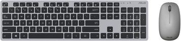 Клавиатура + мышь ASUS W5000 Wireless Keyboard + Mouse, Grey, RF 2.4GHz, USB 90XB0430-BKM330 (ASUS)  (set fara fir tastatura+mouse/беспроводная клавиатура+мышь в комплекте) 32900 DOXYTERRA.md фото