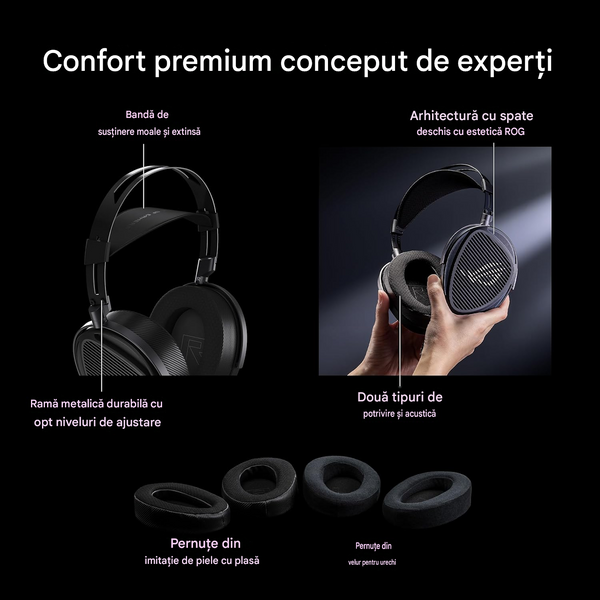 Casti gaming cu fir Gaming Headset Asus ROG Kithara A702 Black, 20000 Hz, Mic, 8 - 55000 Hz, USB Type-C, 90YH0470-BHUA00 262565 DOXYTERRA.md foto