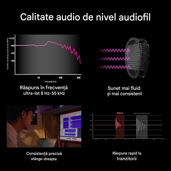 Casti gaming cu fir Gaming Headset Asus ROG Kithara A702 Black, 20000 Hz, Mic, 8 - 55000 Hz, USB Type-C, 90YH0470-BHUA00 262565 DOXYTERRA.md foto
