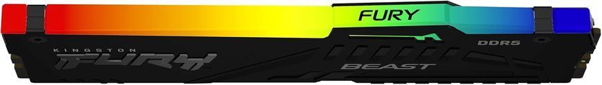 Оперативная Память 32GB DDR5 Kingston HyperX FURY Beast RGB Black KF556C36BBEA-32 DDR5 PC5-44800 5600MHz CL36-38-38, Retail 33713 DOXYTERRA.md фото
