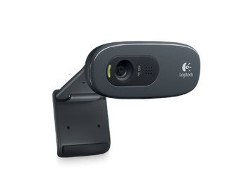 Logitech Webcam C270, Microphone, HD video calling (1280 x 720 pixels), Photos: Up to 3 megapixels (soft. enh.), RightLight, RightSound, USB 2.0, 960-001063, (camera web/веб-камера) 22173 foto