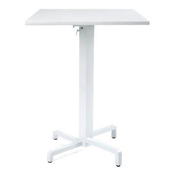 Masa pliabila Nardi Ibisco High Bianco blat patrat Nardi PIANO LAMINATO 80X80 Bianco 31128 DOXYTERRA.md foto