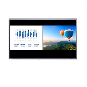 Ecran Interactiv 75 Interactive Display Horion 75M6APro, UHD 4K 3840x2160, 400cd/m2, 1200:1, 45-point infrared touch,  CPU 8-Core, Android 13, 8GB DDR4 + 128GB, 60W Audio, WiFi6, BT, 48MB Camera, 2 Pens + Bracket, 2xHDMI, DP, 2xLAN, 2xUSB, Type-C  32091 foto