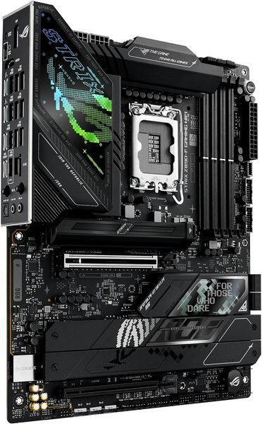 Placa de baza ASUS ROG STRIX Z890-F GAMING WIFI Intel Z890, LGA1851, Dual DDR5 9066+ MHz, PCIe 5.0 x16, PCIe 4.0 x16, DP/HDMI/2xThunderbolt4, PCIe RAID, SATA RAID, M.2 PCIe 5.0 x4, 4xM.2 slots PCIe 4.0 x4, SB 8-Ch., Wi-Fi 7 802.11be&BT5.4, 2.5Gb Ethernet, 33139 DOXYTERRA.md foto