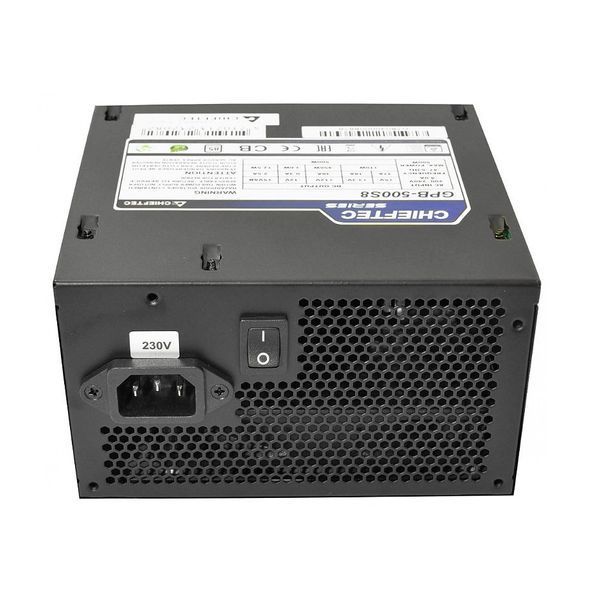 500W ATX Power supply Chieftec GPB-500S8, 500W, ATX 12V 2.3, 120mm silent fan, 85 plus, Active PFC (Power Factor Correction) (sursa de alimentare/блок питания) 30383 DOXYTERRA.md foto