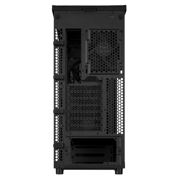 Компьютерный корпус Case ATX ASUS ProArt PA401 Wood Edition - Tempered Glass Panel Black no PSU, Tempered Glass Side, 2x160 mm Fans Front, 1x120 mm Fan Rear, 2xUSB 3.2 Gen1, USB 3.2 Gen2 Type C, Audio-out&Mic 32616 DOXYTERRA.md фото