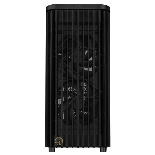 Компьютерный корпус Case ATX ASUS ProArt PA401 Wood Edition - Tempered Glass Panel Black no PSU, Tempered Glass Side, 2x160 mm Fans Front, 1x120 mm Fan Rear, 2xUSB 3.2 Gen1, USB 3.2 Gen2 Type C, Audio-out&Mic 32616 DOXYTERRA.md фото